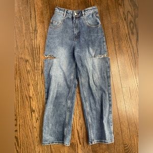 J.ING Size Medium Double Slit Jeans